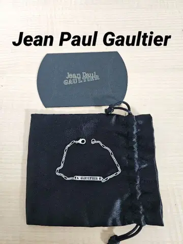 [ 새상품 ] Jean Paul Gaultier 로고 팔찌 발찌