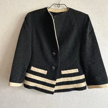 DKNY 도트 무늬 캐주얼 자켓 사이즈 4