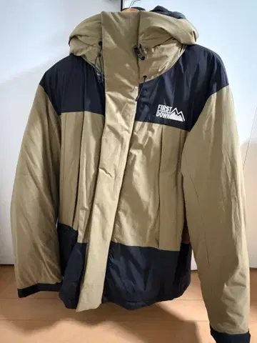 FIRST DOWN 다운 자켓 L 카키/블랙