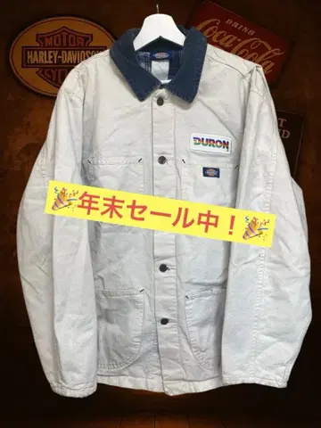 [연말 세일 중!] Dickies 커버올 DURON 기업 로고