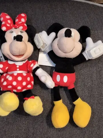 도쿄 디즈니랜드 미키 미니 봉제 인형 세트