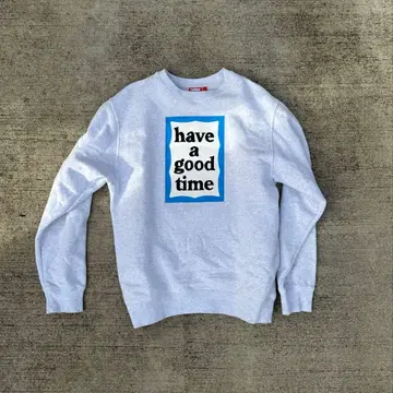 haveagoodtime 그레이 맨투맨 M 사이즈