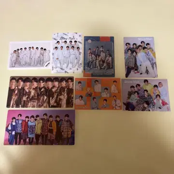 SnowMan 미니 클리어 파일 티켓 파일 포트레이트