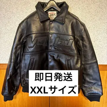 VALLAD AVIREX VARSITY LEATHER JACKET XXL