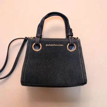 SAMANTHAVEGA 데님 숄더백