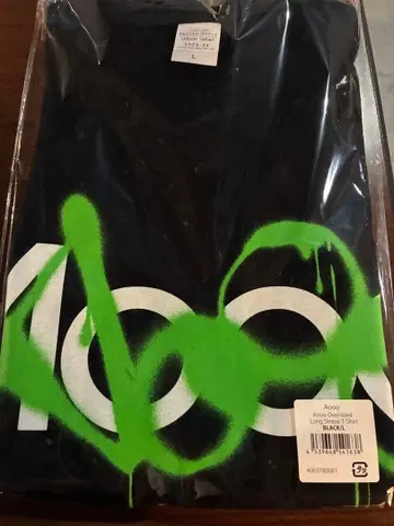 Aooo 오버사이즈 롱 T셔츠 L 사이즈 미개봉