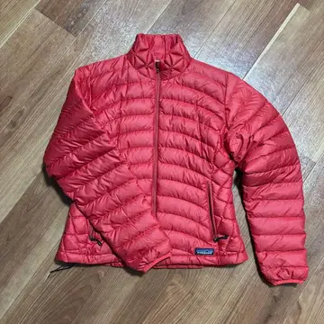 patagonia 여성용 다운 자켓 S 레드