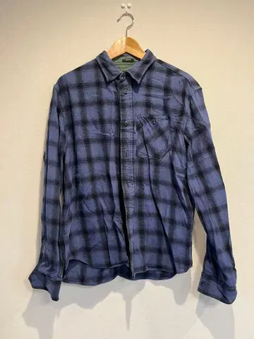 덴함 체크 플란넬 셔츠