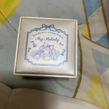My Melody 리본 참 반지