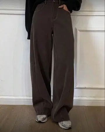 루즈 데님 속기모