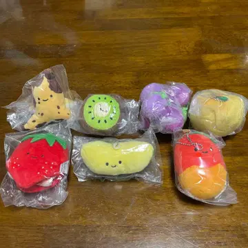 닛코리-노 후르츠형 봉제 인형 7개 세트