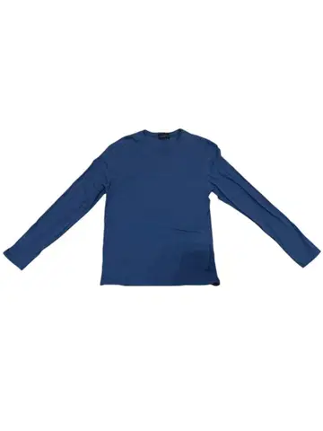 [ tsuki.s ] 도즈메 천축 무지 <긴팔> T셔츠 크루넥