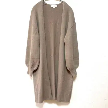 B MING byBEAMS 베이지 롱 가디건