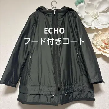 ECHO 후드 부착 코트