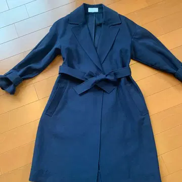 UNTITLED 네이비 코트