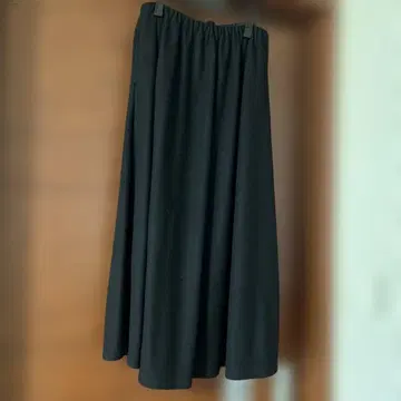 URBAN RESEARCH DOORS 블랙 플레어 스커트 M