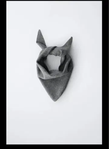 ZARA 키즈 니트 파레오 삼각 스카프 삼각 스톨