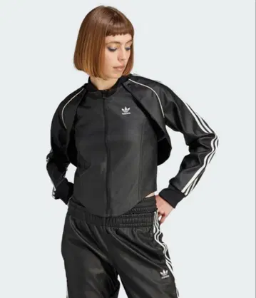 adidas 가죽 자켓