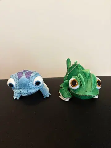 [ 미사용 ] 겨울왕국/샐러맨더 라푼젤/파스칼 어깨 위