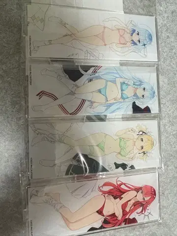 공녀 전하의 가정교사 BIG 아크릴 스탠드 티나 엘리 스텔라 리디야