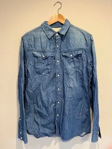 G-Star RAW 데님 셔츠 긴팔