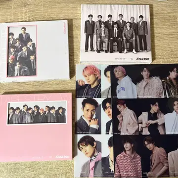 SnowMan 태피스트리 W 초회반 AB 일반ver 클리어 파일