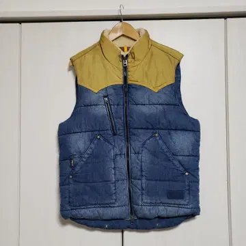 BURTLE 바틀 5004 방한 베스트 XL 인디고 서모크라프트