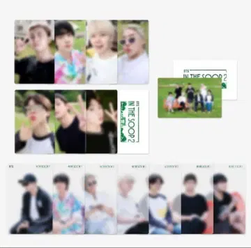 BTS IN THE SOOP 2 포토 카드 트레카 세트