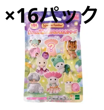 16팩 아기 요정 숲의 친구들 시리즈