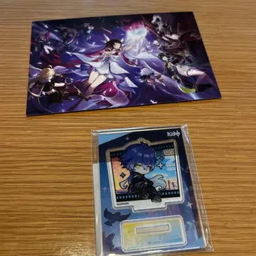 원신 프링즈 미니 아크릴 스탠드 & 엽서