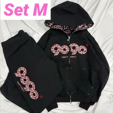 9090 OG 로고 셋업 블랙 size M