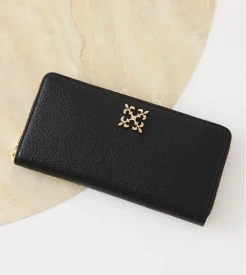 러셋 장지갑 골드