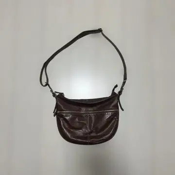 숄더백 다크 브라운 브론즈