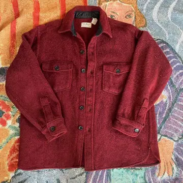 L.L.Bean 노스우즈 셔츠 버건디