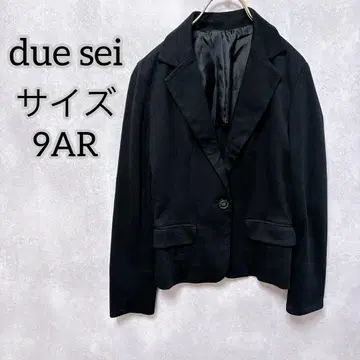[ due sei ] 두에세이 (9AR) 테일러드 자켓 여성용 블랙