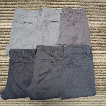 [ 장당 483엔 특가 ] 신사 캐주얼 브랜드 슬랙스 12장 세트