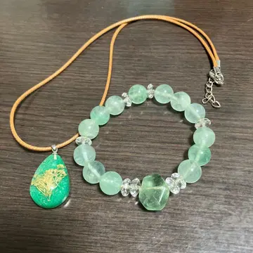 그린 목걸이와 팔찌 세트 바로 구매 OK 선착순