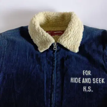 [ 새상품급 ] HideandSeek 바시티 자켓