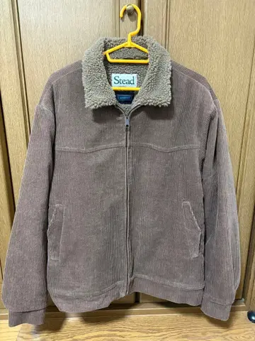 Stead 코듀로이 자켓 브라운