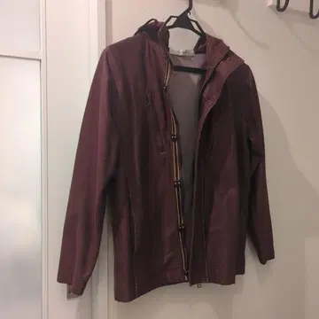 MEN'S MELROSE 버건디 후드티 사이즈 4