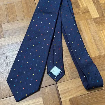 폴스미스 넥타이 올 패턴 로고그램 네이비 졸업식