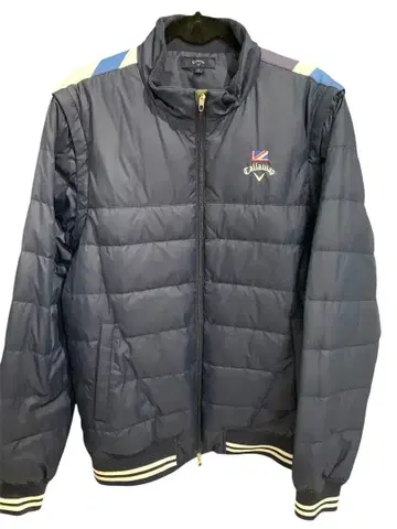 캘러웨이 네이비 다운 자켓