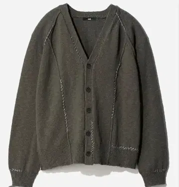 슬라브 스티치 디자인 가디건(HARE)