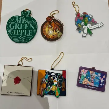 미세스 그린애플 키링 세트 1번 복권