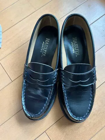 HARUTA 하루타 로퍼 22.5EE, BLK 4514