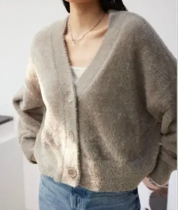 AZUL BY MOUSSY 모헤어 라이크 니트 가디건