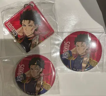 가정교사 히트맨 REBORN XANXUS 데코 가챠 캔뱃지 참