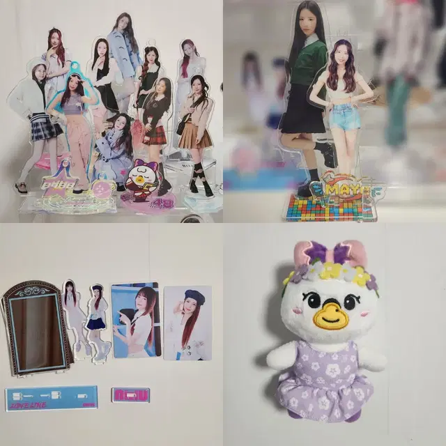 NiziU 니쥬 마야 아크릴스탠드 아크스타 포카 인형 양도 판매 앨범