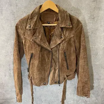 미국 빈티지 의류 BLANKNYC 브라운 라이더 자켓 XS