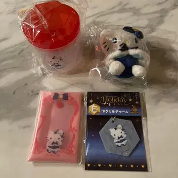 산리오 happy 복권 헬로키티 세트